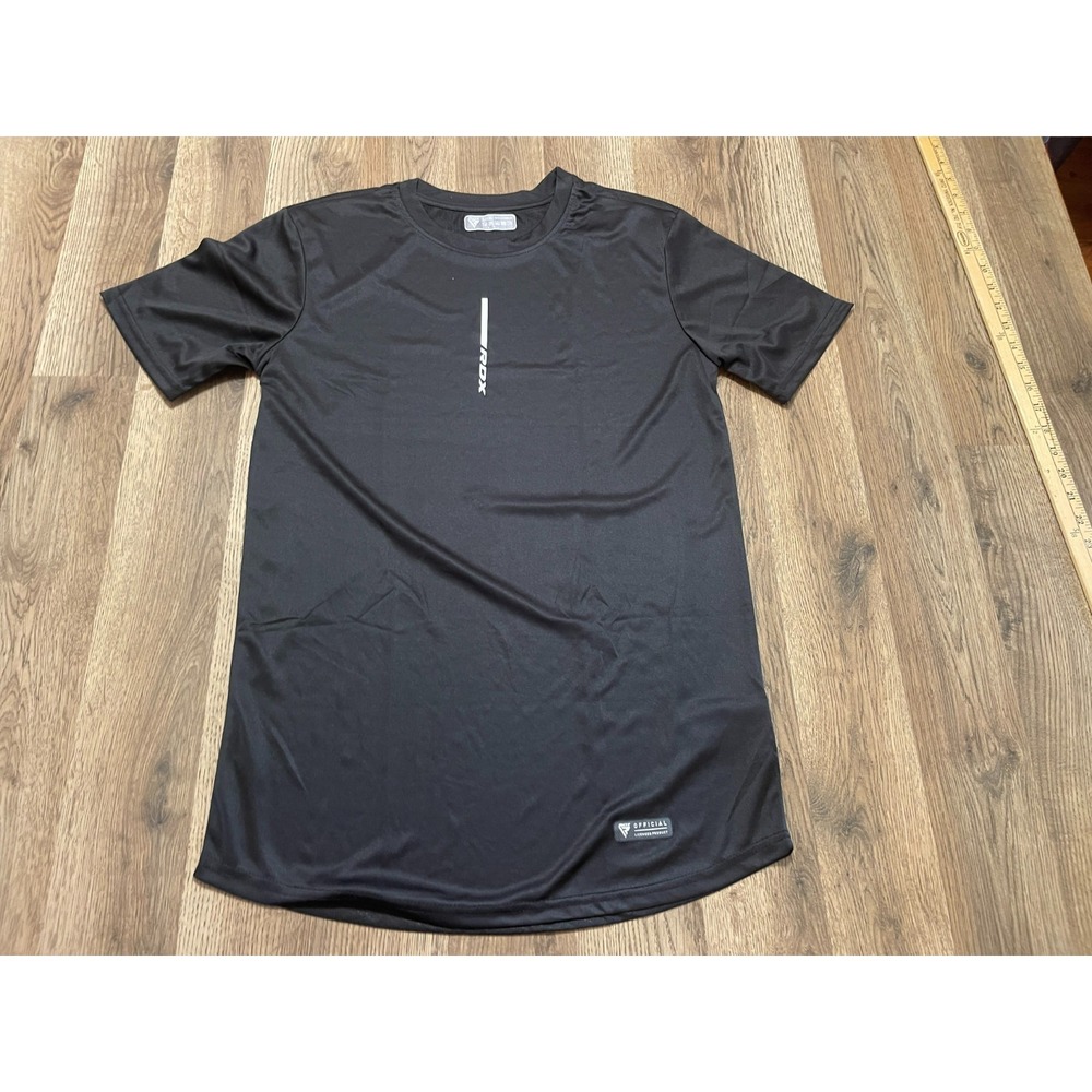 RDX Shirt, Men's Size Large, Black, Activewear, Logo Print